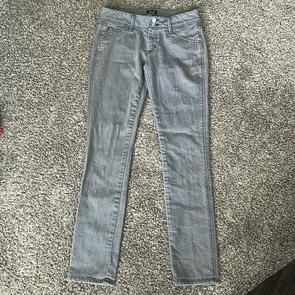 Hudson Light Gray Denim Jeans